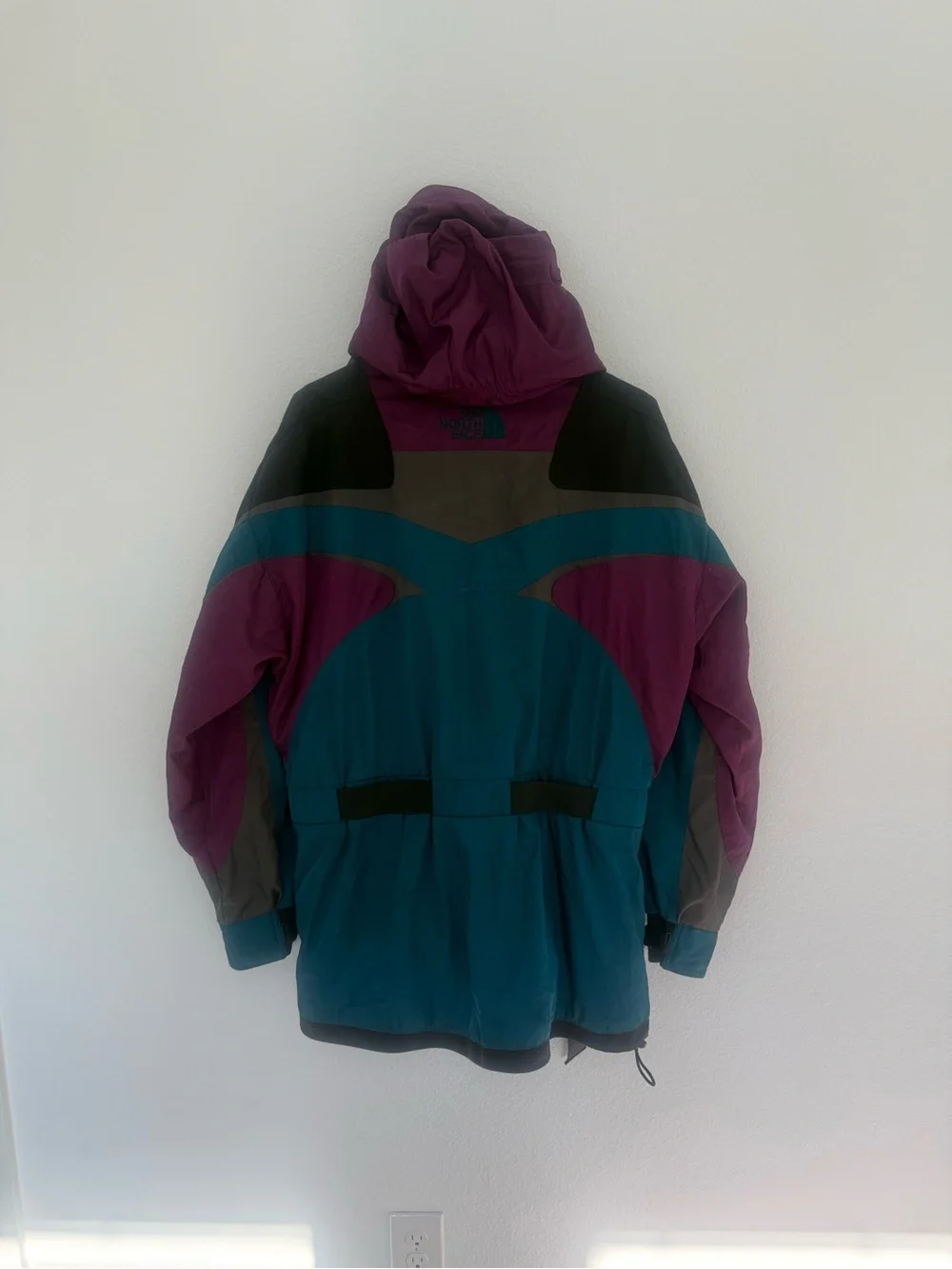 The North Face colorblocked shell